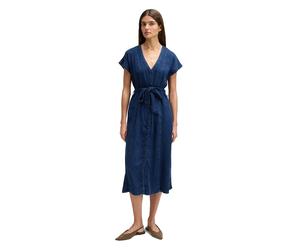 Lee Belted Kurzarm Midi-kleid