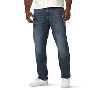 Lee Herren Big & Tall Extreme Motion Relaxed Straight Jeans, Maddox, 44W / 32L