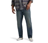 Lee, Big and Tall, Extreme Motion Relaxed Straight Jeans für Herren, Maverick, 50W / 34L