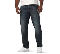 Lee, Big and Tall, Extreme Motion Relaxed Straight Jeans für Herren, Maverick, 54W / 29L
