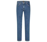 Lee Brooklyn Straight Herren Jeans, Mid Stonewash, 32W / 30L
