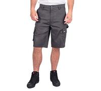 Lee Cooper Arbeitskleidung Herren Klassische Mehrfachtaschen Cargo Shorts, Grau, 50
