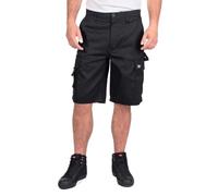 Lee Cooper Arbeitskleidung Herren Klassische Mehrfachtaschen Cargo Shorts, Schwarz, 54