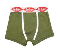 Lee Cooper, Boxershorts, Kinder, Junge, Mädchen, (6 bis 16 Jahre), Boxershorts, Höschen, Kinderunterwäsche, weich, warm, atmungsaktiv, Modell GLC018 Kids S4-16A, VERT