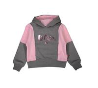 Lee Cooper Girl's Kapuzenpullover Sweatshirt, grau, 8 Jahre
