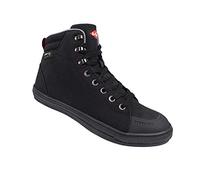 Lee Cooper Herren Arbeitskleidung der Frauen Unisex Retro Styled Premium Cordura Baseball Arbeitssicherheit Trainer Stiefel Schuhe SB SRA, Schwarz, 46 EU