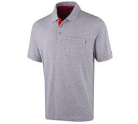 Lee Cooper Herren Poloshirt, Grau meliert, XXL