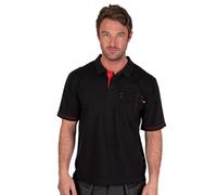Lee Cooper Herren Poloshirt, Schwarz, L