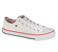 Lee Cooper CANVAS Damen Sneaker, weiß, größe 38