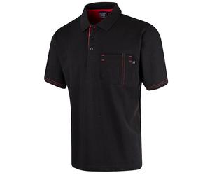Lee Cooper - Poloshirt für Herren (Schwarz) M