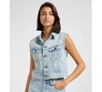 LEE CROPPED RIDER VEST Jeansweste hint fo rain 112363461 XL