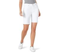 Lee Damen Bermuda Relaxed Fit, Weiss/opulenter Garten, 38