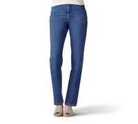 Lee Damen Classic Fit Monroe Straight Leg Jeans - Blau - 44 Kurze Schlauch