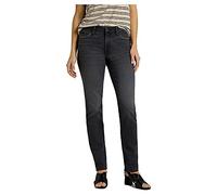 Lee Damen Elly Jeans, Black Flow, 33W / 33L