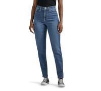 Lee Damen High Rise Mom Jeans, Hervorragend, 50 Kurz