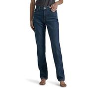 Lee Damen Instantly Slims Monroe Geradem Bein und Lockerer Passform Jeans, Ellis, 42 Long