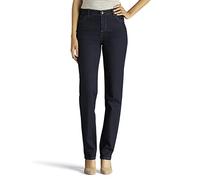 Lee Damen Instantly Slims Classic Relaxed Fit Monroe Straight Leg Jeans, Erbe, 46
