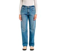 Lee Damen Jeans Rider Classic, Relaxed Straight Fit, Gerades Bein