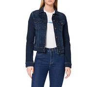 Lee Damen Jeansjacke Jeansjacke Slim Rider L541, Gr. Small, Blau (Mean Streaks Kims)
