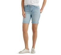 Lee Damen Legendäre Denim-Bermuda Jeans-Shorts, Burning Bright, 40
