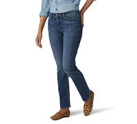 Lee Damen Legendary Mid Rise Straight Leg Jeans, Seattle, 50