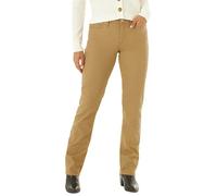 Lee Damen Legendary Mid Rise Straight Leg Jeans, Tigerauge, 48 Kurz