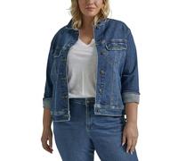 Lee Damen Legendary Rider Jeansjacke, Hervorragend, M