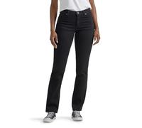 Lee Damen Petite Geradem Bein, Lockere Passform Jeans, Black Onyx, 42 Zierlich