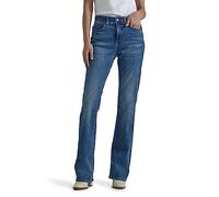 Lee Damen Petite Ultra Lux Comfort with Flex Motion Bootcut Jeans, Indigo Facette, 36 Kurz