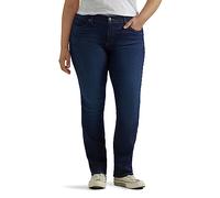 Lee Damen Petite Ultra Lux Comfort with Flex Motion Straight Leg Jeans, Hauptnervenkitzel, 36 Kurz