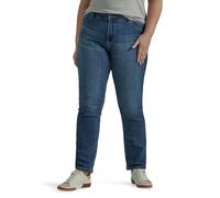 Lee Damen Plus Size Legendary Mid Rise Straight Leg Jeans, Seattle, 54 Mehr Zierlich