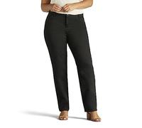 Lee Damen Plus Size Relaxed Fit All Day Straight Leg Pant, Schwarz, 50 Mehr