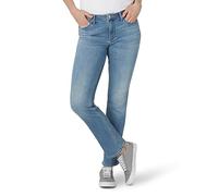 Lee Damen Regular Fit Straight Leg Jeans, Anker, 38