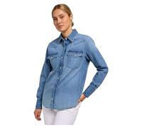 LEE REGULAR WESTERN Langarm Bluse Jeanshemd mt range 112350257 - INDIGOOD M