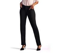 Lee Damen Relaxed Fit All Day Straight Leg Pant Hose, Schwarz, 38 Kurz