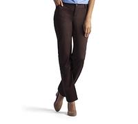 Lee Damen Relaxed Fit All Day Straight Leg Pant Roasted Chestnut 16 Short, Roasted Chestnut, 48 Kurz