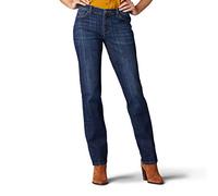 Lee Uniforms Damen Relaxed Fit Straight Leg Jeans, Bewitched, 42