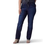Lee Damen Relaxed Fit Straight Leg Jeans, Niagara, 50 Long