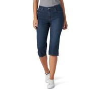 Lee Damen Relaxed Pant릴랙스 핏 카프리 팬츠pantalón Relajado.寬鬆合身七分褲calça Capri De Ajuste Folgadorelaxed Fit Caprihose Hose, Geheimnisvoll, 48