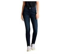 Lee Damen Scarlett High Jeans, Worn Ebony, 30W / 31L