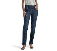 Lee Damen Sculpting Fit Slim Leg Pull On Jeans, Landslide, 48 Long