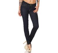 Lee Scarlett 26W / 33L Rinse (FR36) Blau W 26 L 33