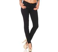 Lee Damen Skinny Skinny Jeans SCARLETT L526FS, Gr. W29/L31, Schwarz (Black Rinse 47)