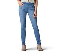 Lee Damen Skulptur schmaler Passform, zum Überziehen Jeans, Larkspur, 46L
