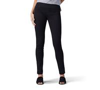 Lee Damen Skulptur schmaler Passform, zum Überziehen Jeans, Schwarz, 40L