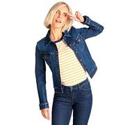 Lee Damen SLIM RIDER Denim Jacket, Blau (Dark Hunter Hw), X-Small