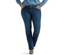 Lee Damen Übergröße Regular Fit Bootcut Jeans, Kompass, 52