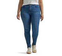 Lee Damen Übergröße Ultra Lux Comfort mit Flex Motion High Rise Skinny Jeans, Blaues Format, 50 Mehr