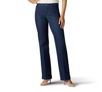Lee Damen Ultra Lux Comfort with Flex Motion Pant Hose, Indigo Rinse, 38 Kurz