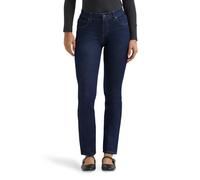 Lee Damen Ultra Lux Comfort mit Flex Motion Slim Straight Jeans mit Ever Fit, Get Down, 48 Kurz